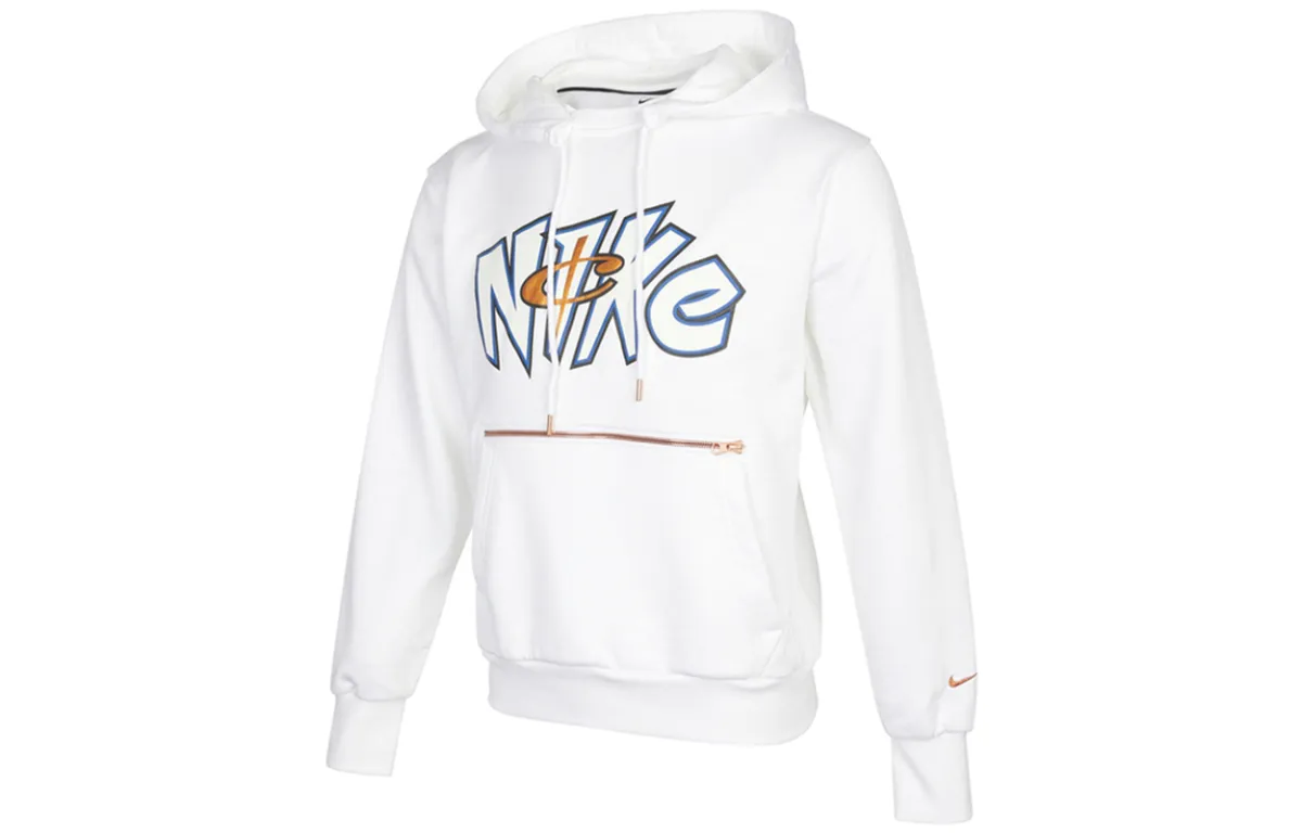 Nike Sweatshirts Men's White Hooded Moderate Regular