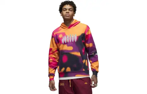Jordan Flight MVP Sweatshirts Men's Multicolor Hooded Moderate Regular