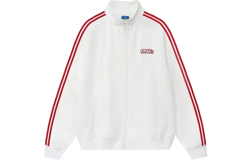 ER Sweatshirts Unisex Stand Collar Moderate Cardigan