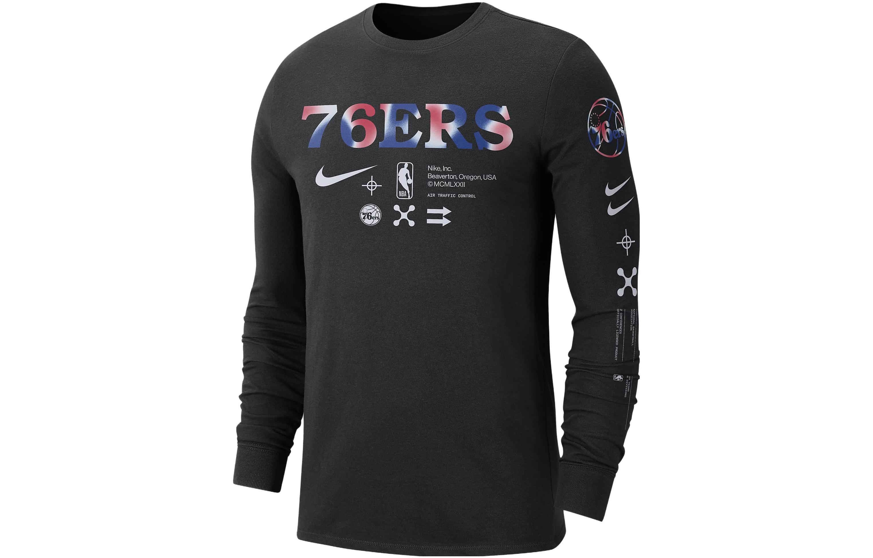 Nike Philadelphia 76ers Men's Nike Nba Long Sleeve T Shirt