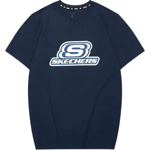 Skechers T Shirt Men's Navy Blue