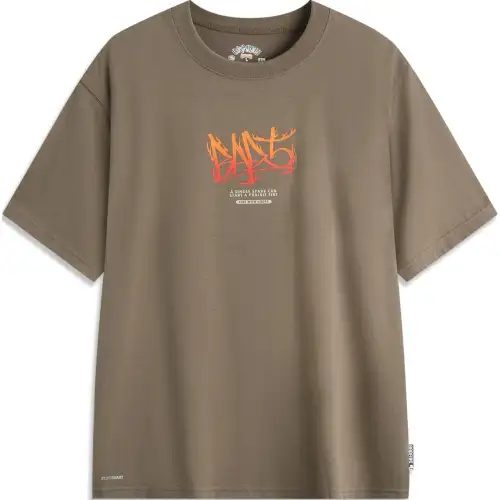 Li Ning Badfive T Shirt Men's Mushroom Umber