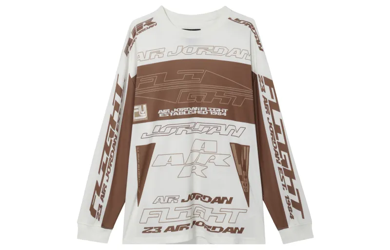 Jordan MVP T Shirt Men's Sail White/Old Brown