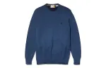 Timberland Sweatshirts Men's Dark Blue Crew Neck Moderate Regular