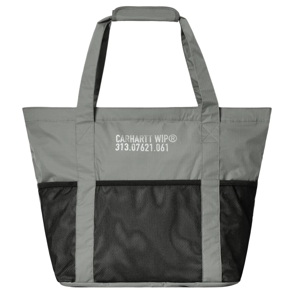 Carhartt WIP Polyester Tote Handbags Regular Unisex Gray