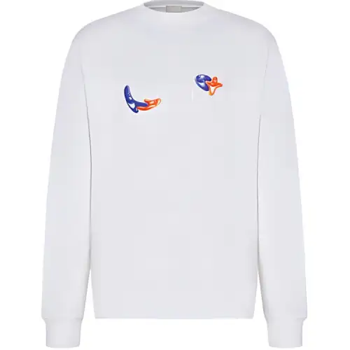 DIOR Jojo's Patch And Embroidery Crewneck