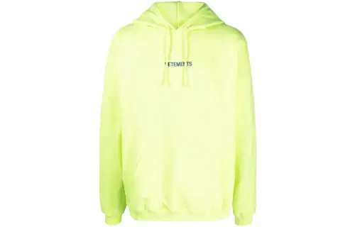 Vetements Logo Label Hoodie