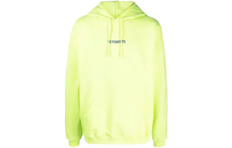 Vetements Logo Label Hoodie