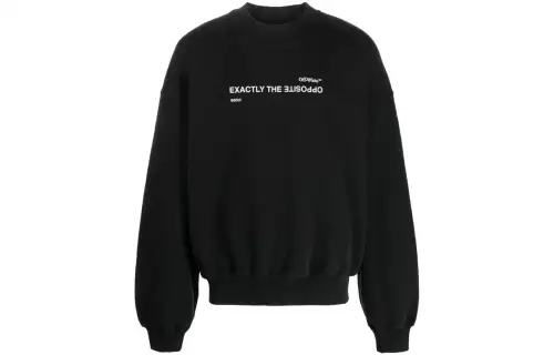 OFF WHITE Slogan print Sweatshirt