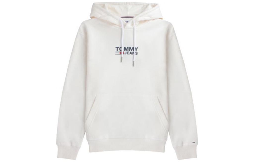 Tommy Hilfiger Sweatshirts Men's White Hooded Moderate Other