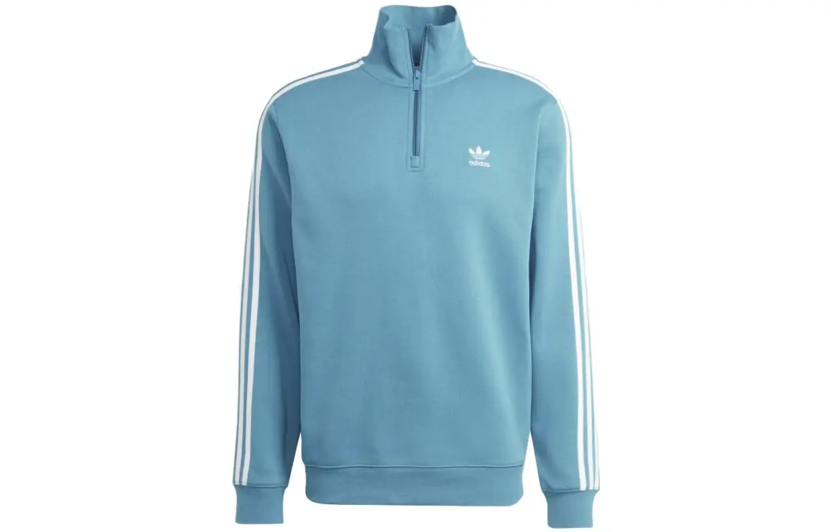 Adidas Originals Adicolor Classics 3 Stripes Half Zip Sweatshirt