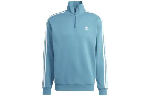 Adidas Originals Adicolor Classics 3 Stripes Half Zip Sweatshirt