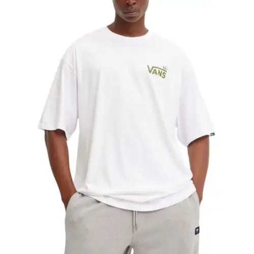 Vans T Shirts Men's White Crew Neck