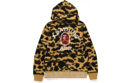 A BATHING APE Sweatshirts Unisex Hooded Moderate Regular