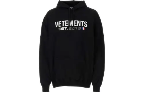 Vetements logo-print hoodie
