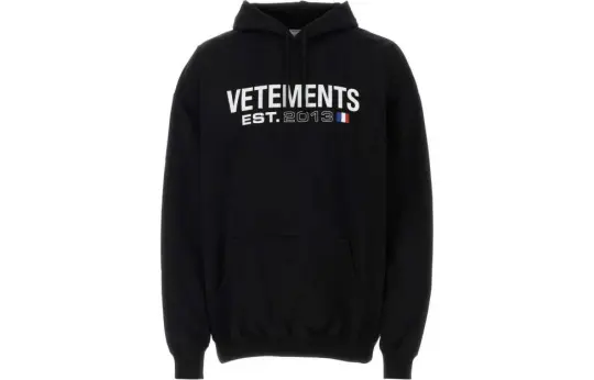 Vetements logo-print hoodie