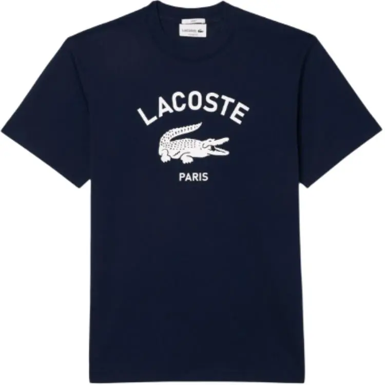 LACOSTE Logo print T shirt
