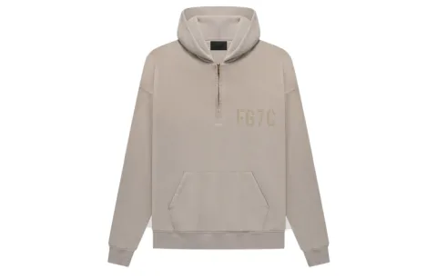 Fear Of God Seventh Collection Long Sleeve Half Zip Hoodie