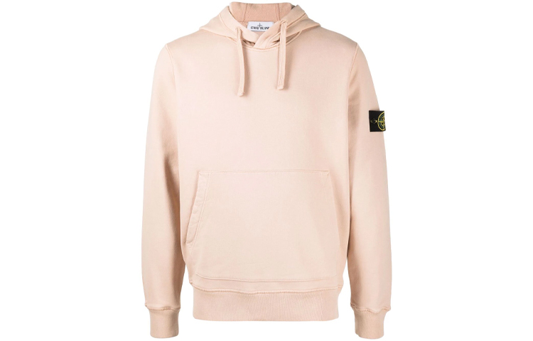 STONE ISLAND 64120 Brushed Cotton Fleece Hooded Sweatshirt