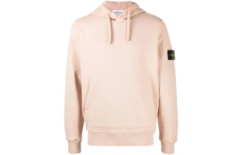 STONE ISLAND 64120 Brushed Cotton Fleece Hooded Sweatshirt