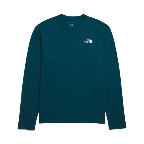 THE NORTH FACE Long Sleeve Evolution Tee T Shirt Men's Midnight Gasoline