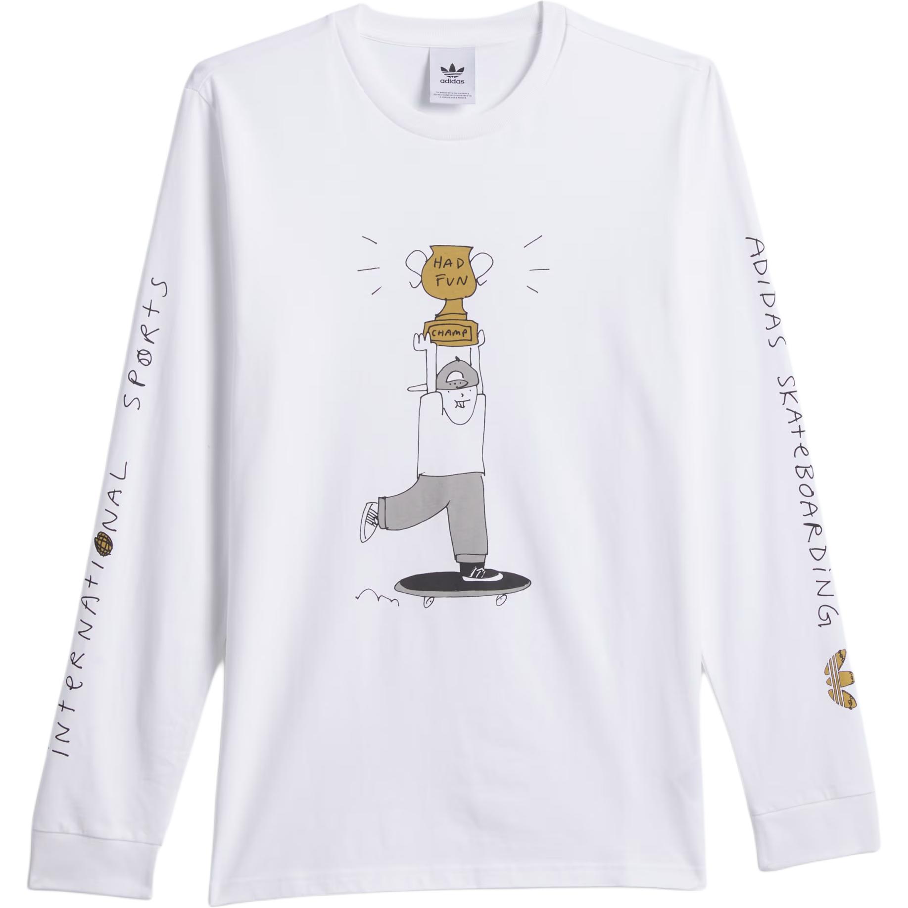 Adidas Originals Henry Jones Champ Long Sleeve Tee Gender Neutral