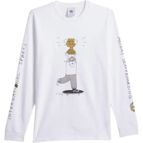 Adidas Originals Henry Jones Champ Long Sleeve Tee Gender Neutral