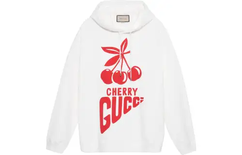 【Previous Season】logo-print cotton hoodie