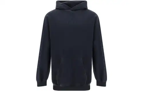 Balenciaga Bb Logo Long Sleeved Hoodie
