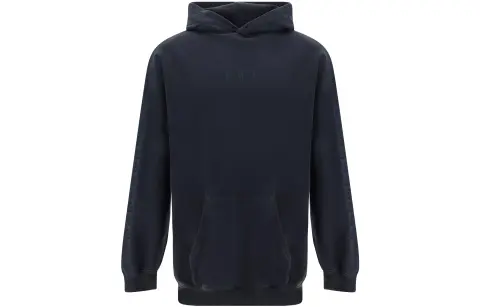 Balenciaga Bb Logo Long Sleeved Hoodie