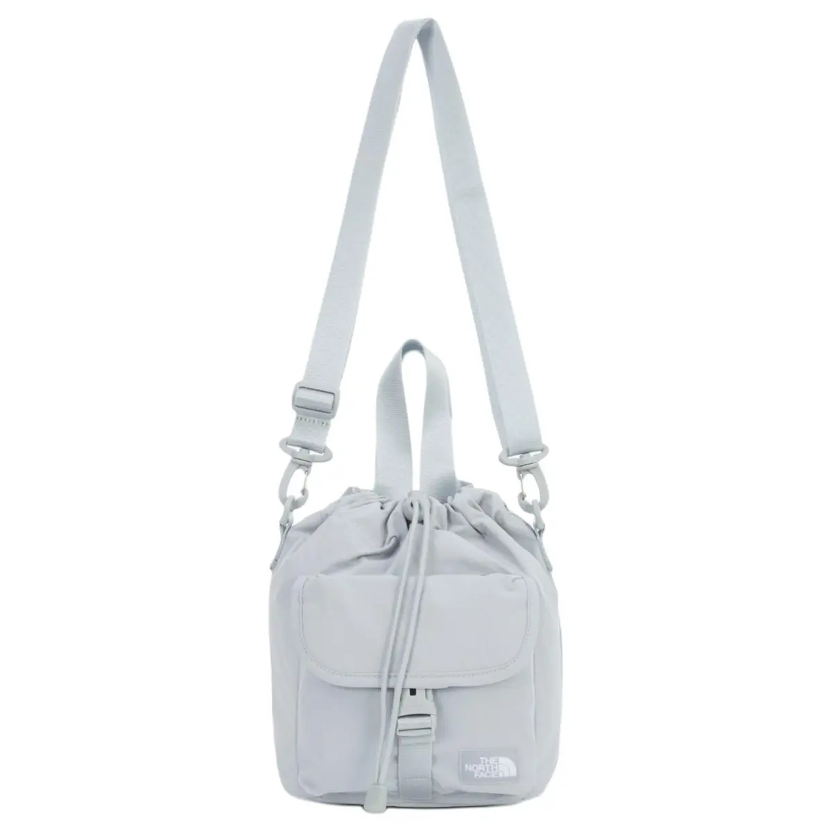 THE NORTH FACE 5L Bucket Bag Handbag Outdoor Bag Nylon Cool Gray Men's