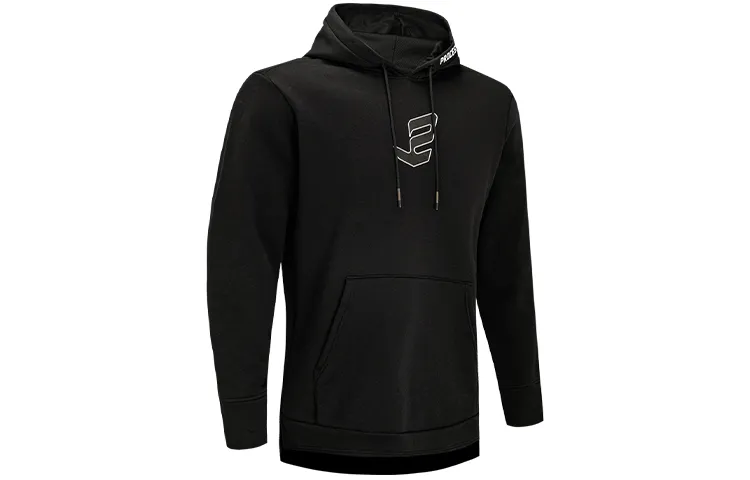 Under Armour Sweatshirts Men's Black Hooded Moderate Regular