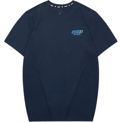 Skechers T Shirt Unisex Navy Blue