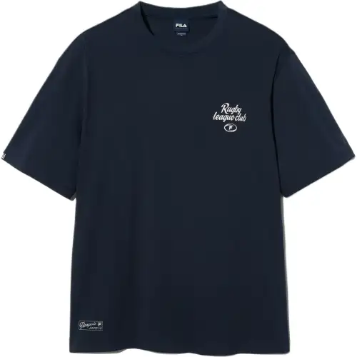 FILA T Shirt Unisex Dark Marine Blue