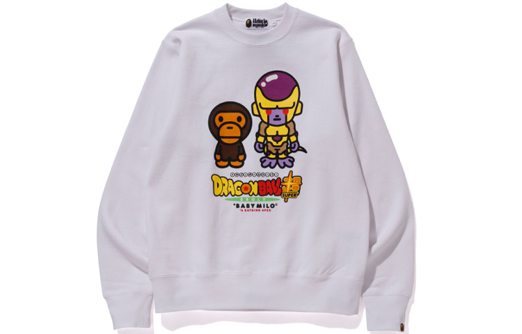 Bape X Dragonball Super Golden Frieza Crewneck