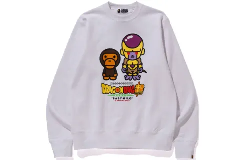 Bape X Dragonball Super Golden Frieza Crewneck