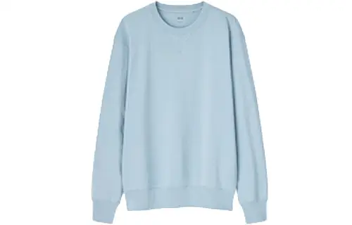 UNIQLO Sweatshirt Unisex Light Blue