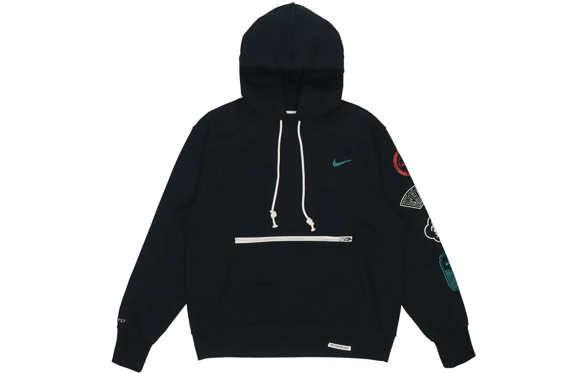 Nike Chinese New Year Sweatshirts Men's Black Hooded Moderate Regular