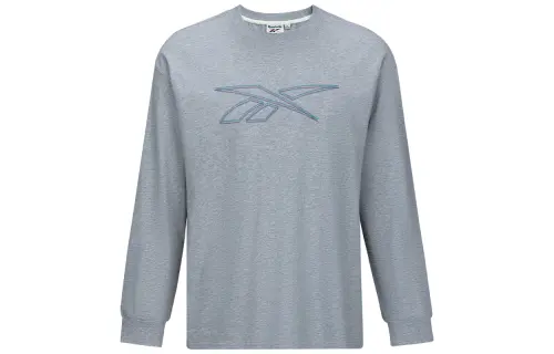 Reebok T Shirt Unisex Light Heather Gray