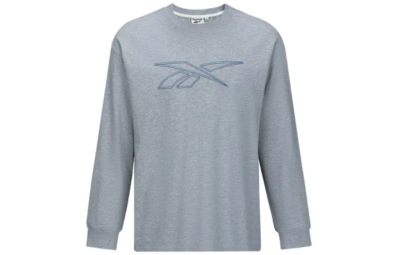 Reebok T Shirt Unisex Light Heather Gray