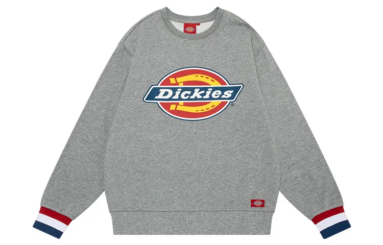 Dickies Sweatshirts Unisex Medium Feather Gray Crew Neck Moderate Heavyweight