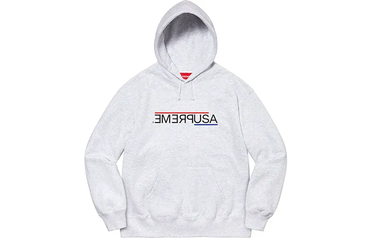 Supreme Usa Hooded Sweatshirt