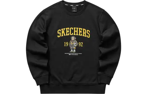Skechers Funny Monster Sweatshirts Unisex Crew Neck Moderate Regular
