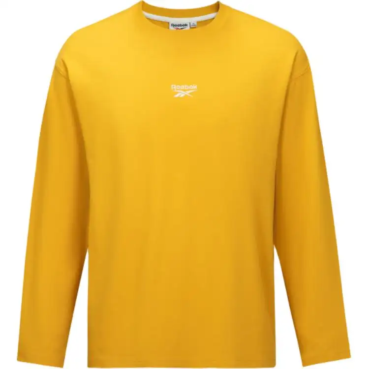 Reebok T Shirt Unisex Ginger Yellow