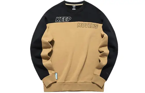 ANTA Life Collection Sweatshirts Unisex Papaya Crew Neck Thickened