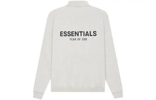 Fear Of God Essentials SS21 Sweatshirts Unisex Oat Stand Collar Moderate Regular