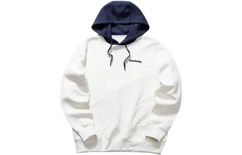 ANTA Life Collection Sweatshirts Men's Papyrus White Hooded Moderate