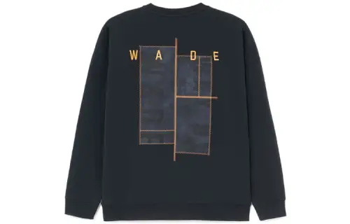 Li Ning Sweatshirts Unisex Black Crew Neck Moderate Regular