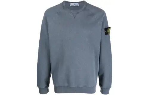 STONE ISLAND Sweatshirt Men's Blue Gray