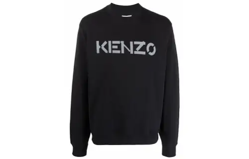 KENZO Letter Logo Sweatshirt Men's Black